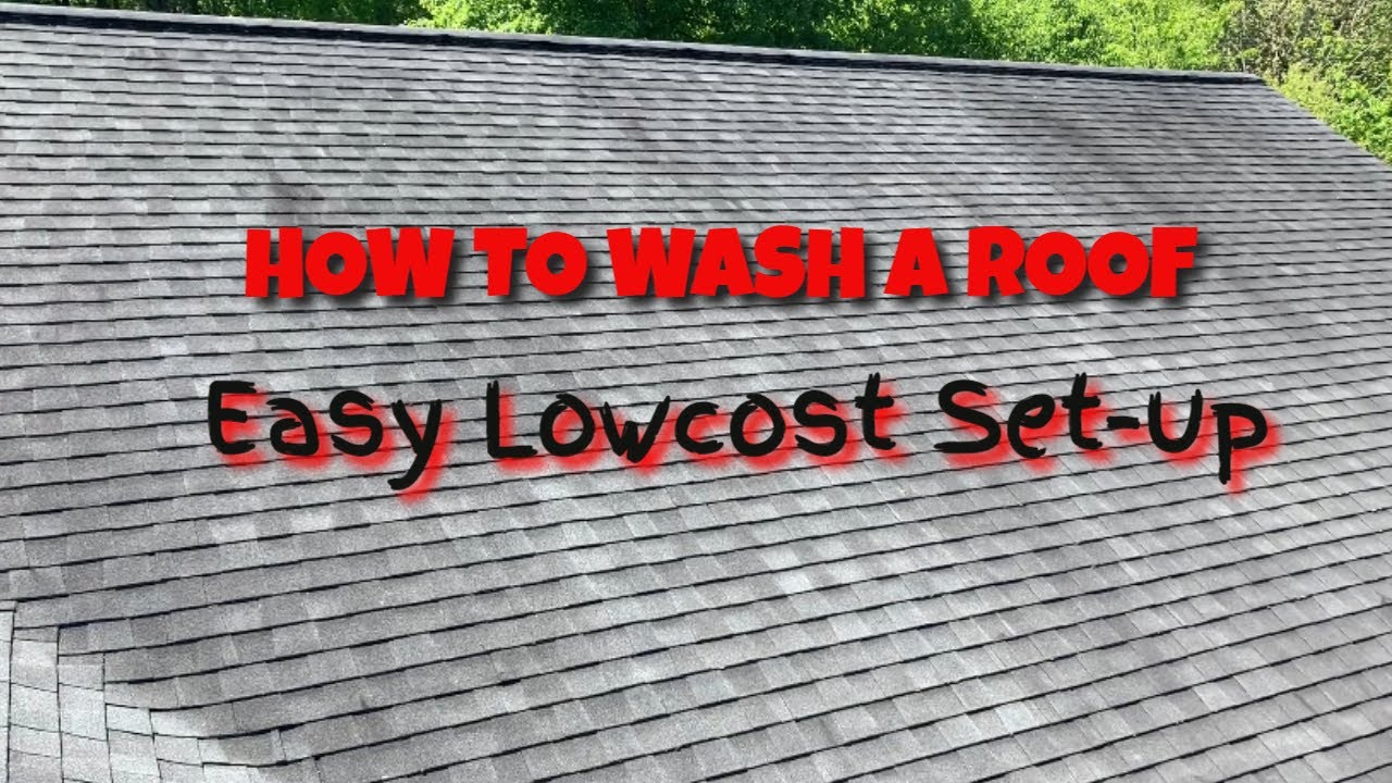 Make Money Washing Roofs [ Simple Setup] YouTube