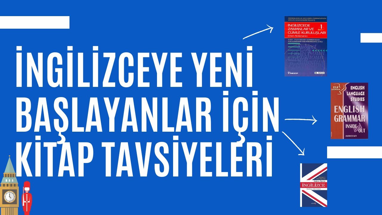 İngilizceye Yeni Başlayanlar için Kitap Tavsiyeleri | Samet Hoca