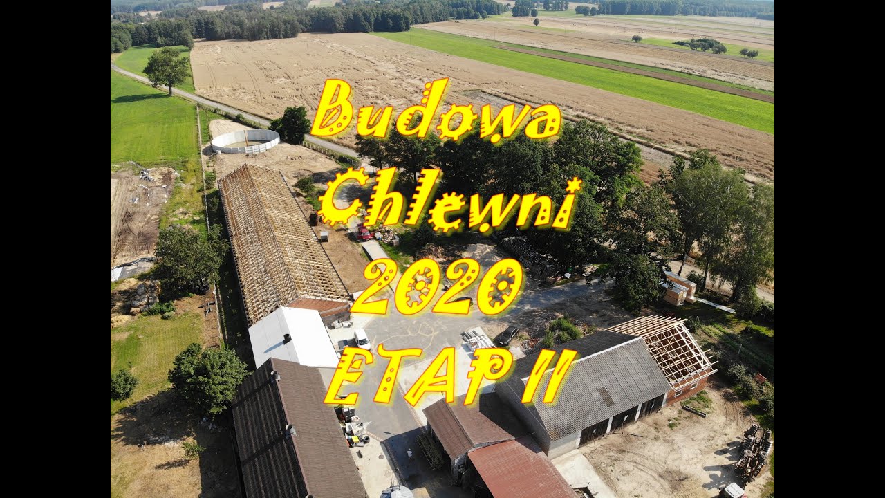 Budowa chlewni  2020 Etap II