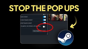 How to Remove Steam Special Offers Pop Up Message