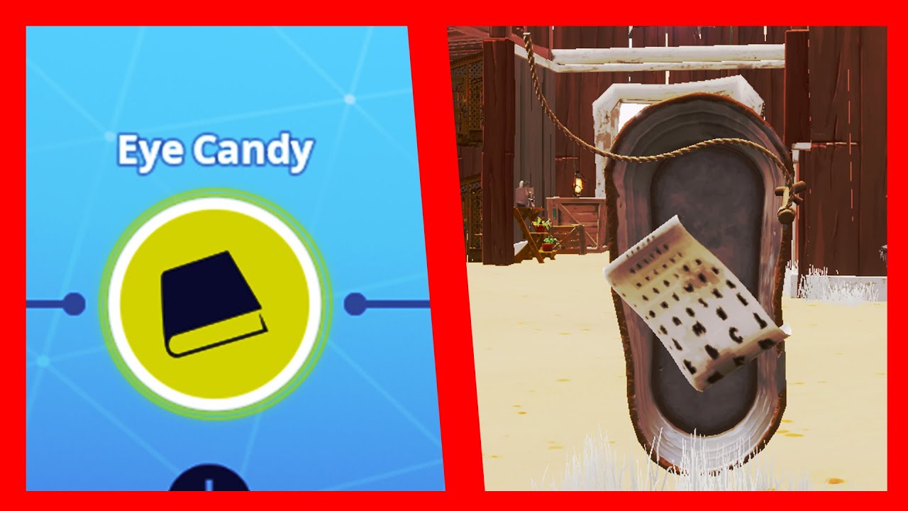 Eye Candy : Set SEE-Bot traps in a 64+ Ghost Town zone || Fortnite STW