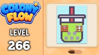 Colony Flow Level 266 walkthrough & solution Gameplay Easy