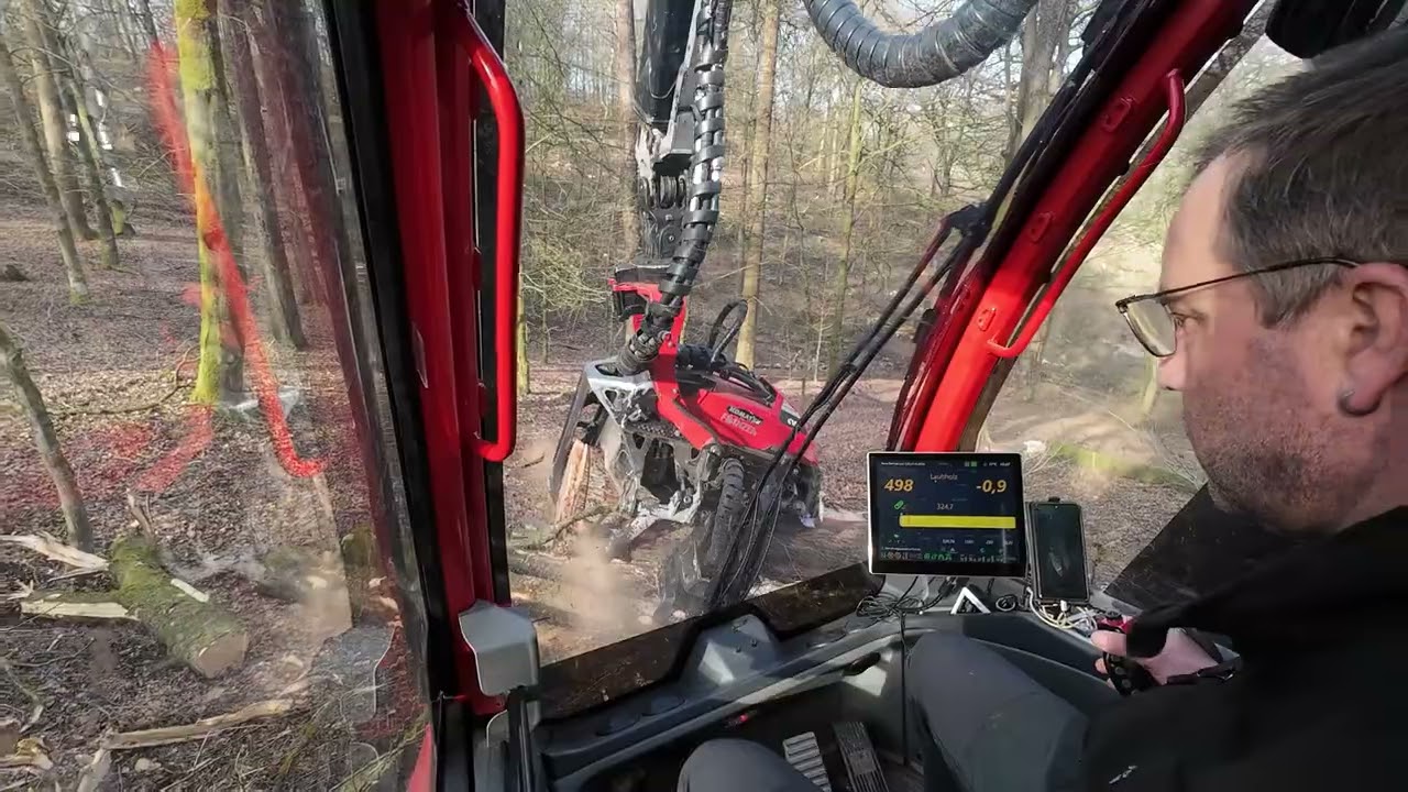 🌲4K| Pure Harvesting • Komatsu 951 & C164 • OnBoard • HarvesterAction • Forst Stöppler 🌲