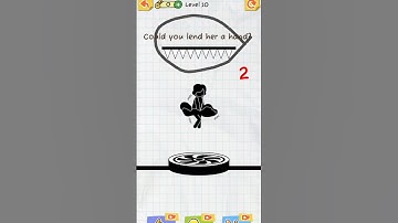 draw 2 save level 10 complete 💯💯💯✅ new shorts video could you lend a hand#short #gameplay #game