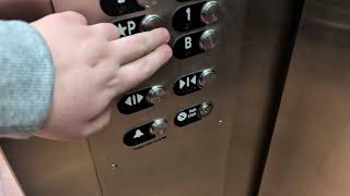 350FPM 1977 General of Hartford (mb OTIS) Traction Elevators - Babbidge Library, UCONN, Storrs CT