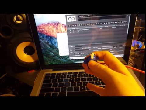 Controlling Servo using QLab and ESP8266