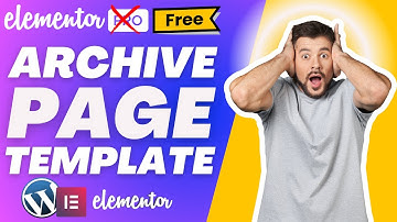 Create Category Archive Pages Template In Elementor For FREE | Elementor Tips & Tricks