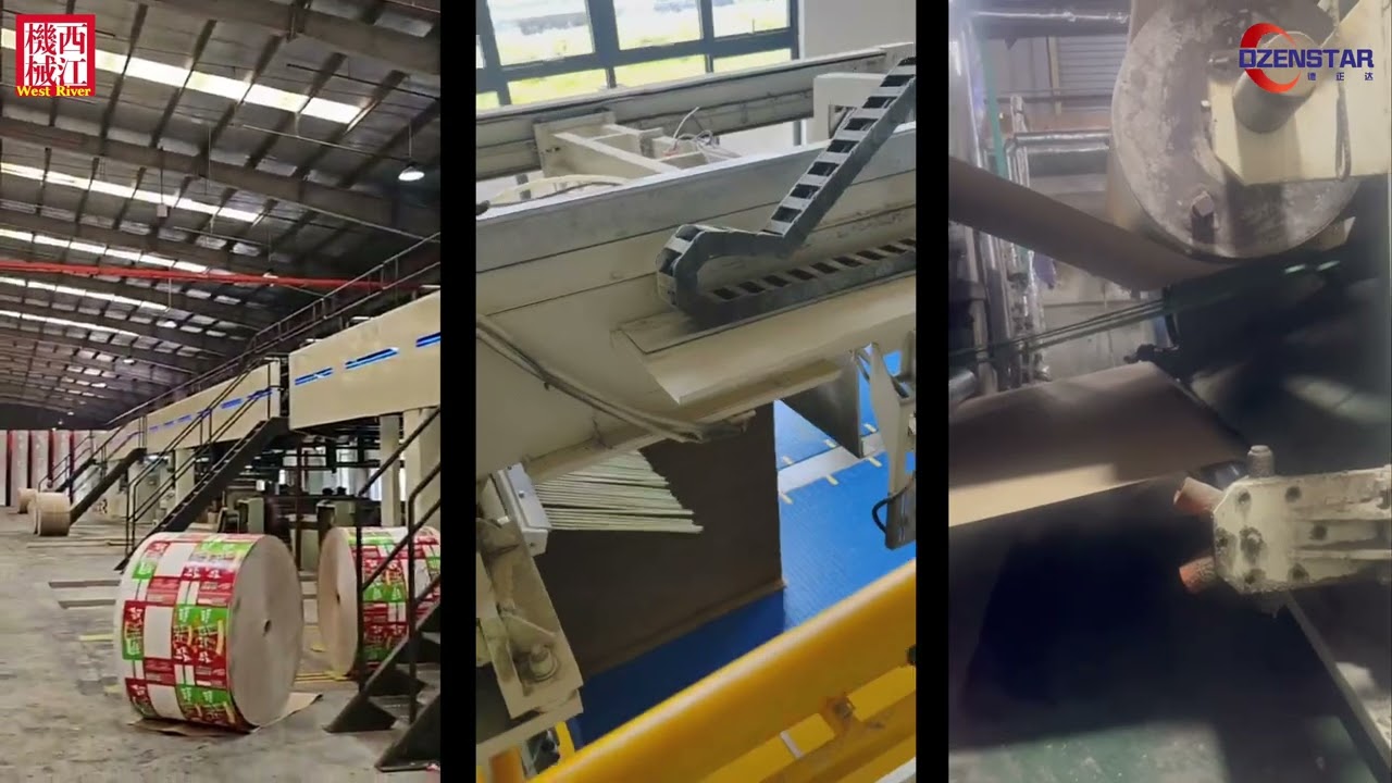 Pre-print Corrugated Cardboard Production Line