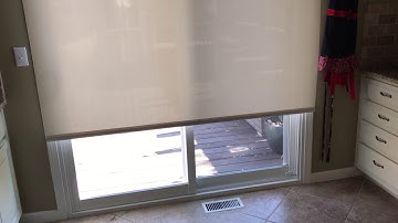 Control4 and Qmotion shade demo