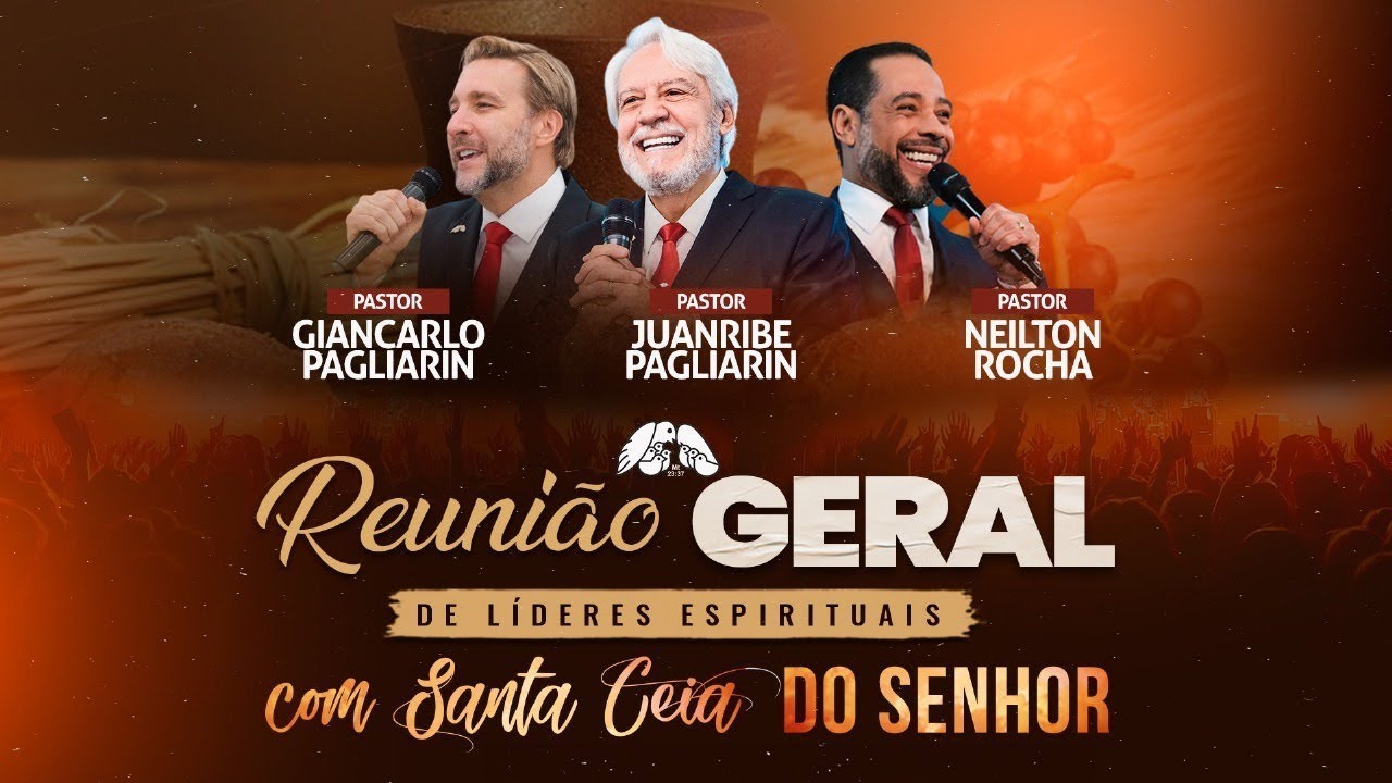 Reunião Geral de Líderes e Obreiros - Segunda 09-02-26 - Pr. Wadson Medeiros - 19h.