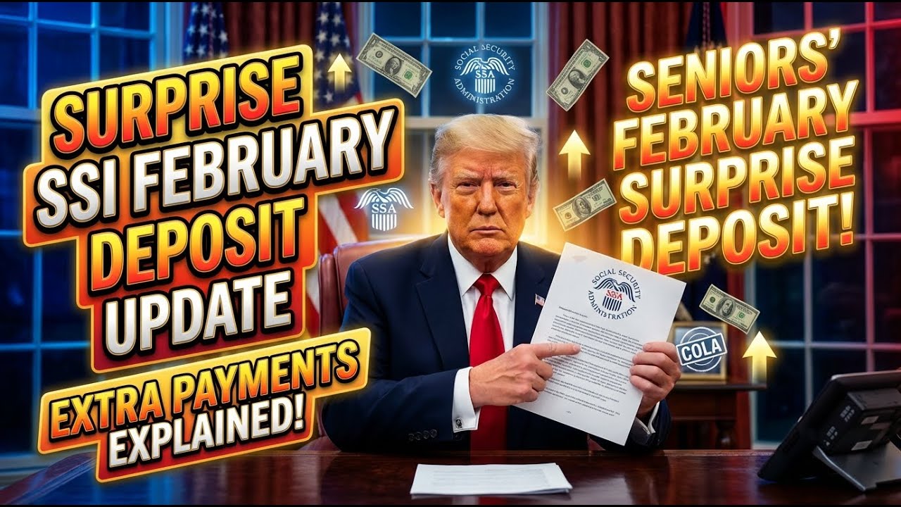Surprise SSI February Deposit Update – Extra Payments Explained for Seniors & Retirees