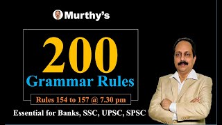 200 Rules 154 to 157