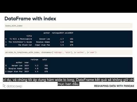 Wide to long function | Reshaping data in Python