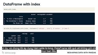 Wide to long function | Reshaping data in Python
