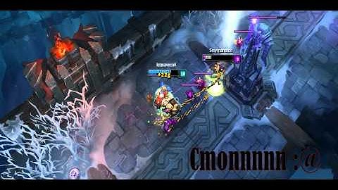 League of Legends Snowdown Gragas First Win on the Map