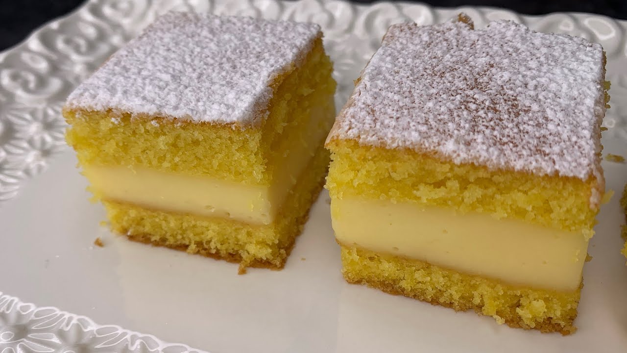 Starinski Puding kolač / mjere na čaše/kolac mog djetinstva 