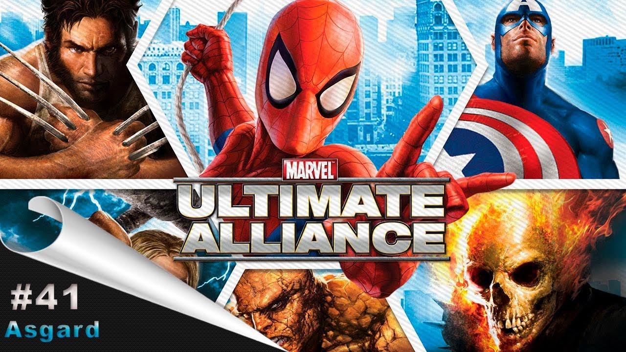 Marvel Ultimate Alliance Gameplay - (PC FULL HD) - Asgard - Odin's Courtyard