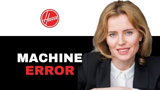 Hoover Washing Machine E04 Error Code 2025