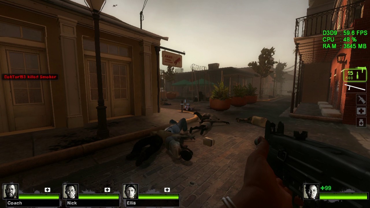 Intel HD Graphics 510 -- Intel Celeron G3900 -- Left 4 Dead 2 Performance Test