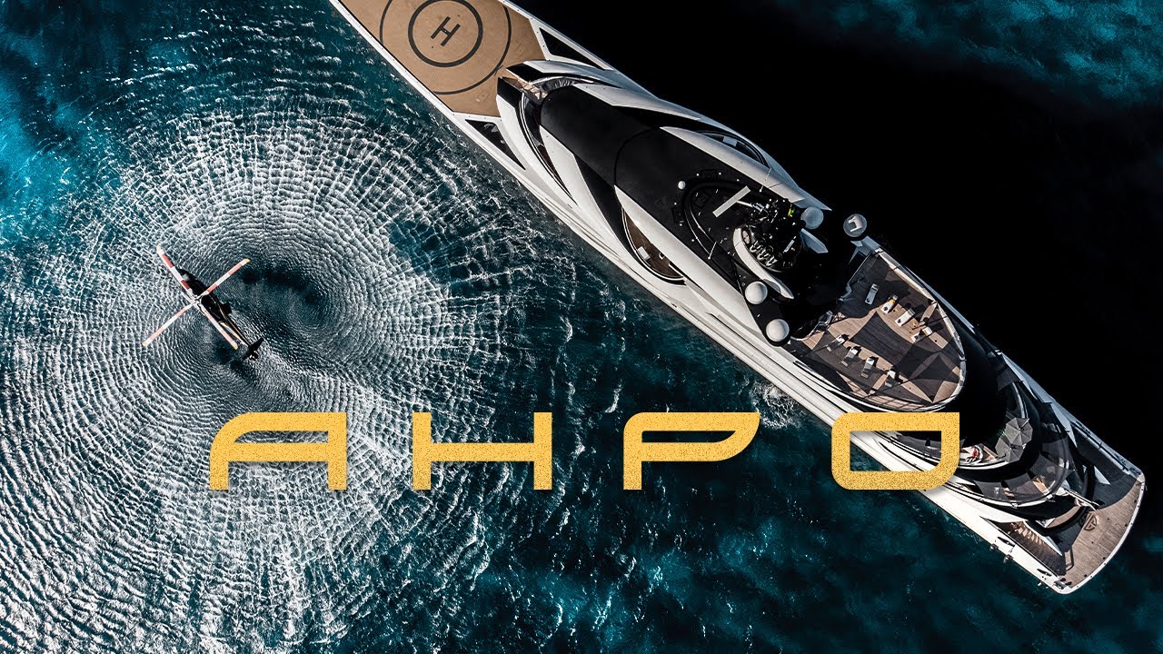 Exploring the Magnificent AHPO: A Luxurious €340,000,000 Superyacht by Moran Yacht & Ship