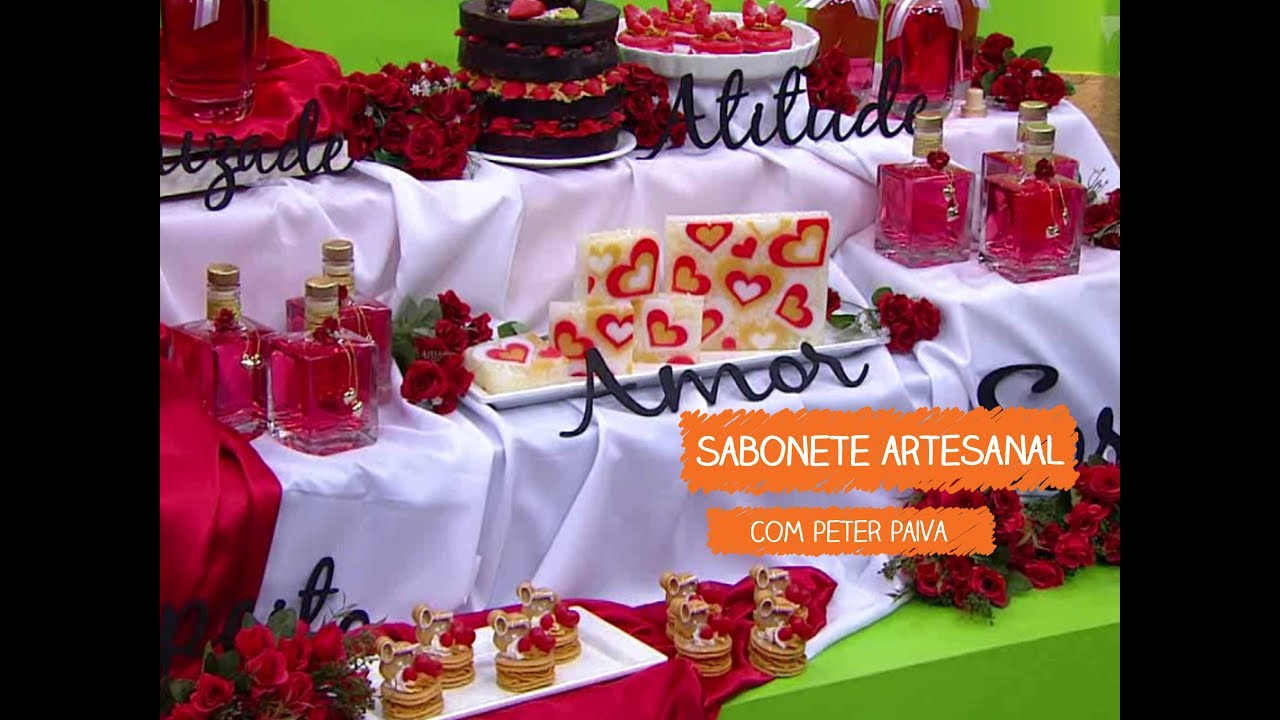 Sabonete Artesanal com Peter Paiva | Vitrine do Artesanato na TV - TV Gazeta