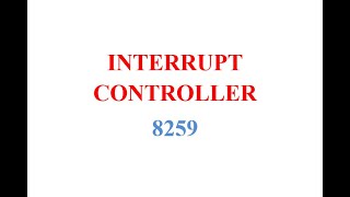 8259-Interrupt Controller