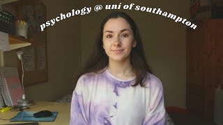 everything you need to know about psychology @ uni of southampton *second year*