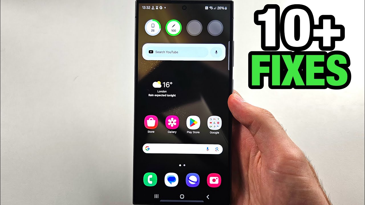 Samsung Galaxy S24 Ultra NOT Working SOLVED! 10+ Fixes - YouTube
