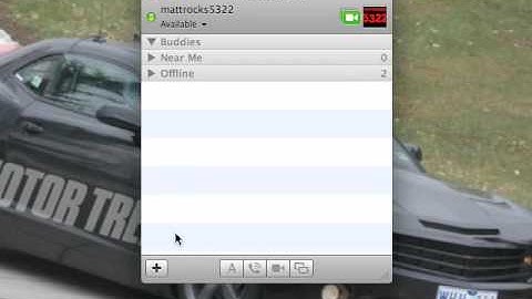 how to setup ichat