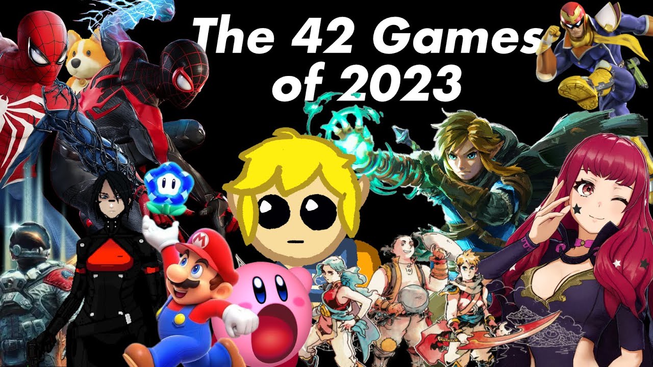 The 42 Games I Played in 2023 Ranked - YouTube