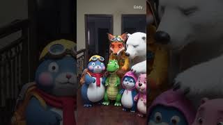 Pororo crong Eddy poby petty loopy Harry roby tong tong toys bus
