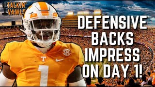 Defensive Backs Impress on Day 1 | Fall Camp '22
