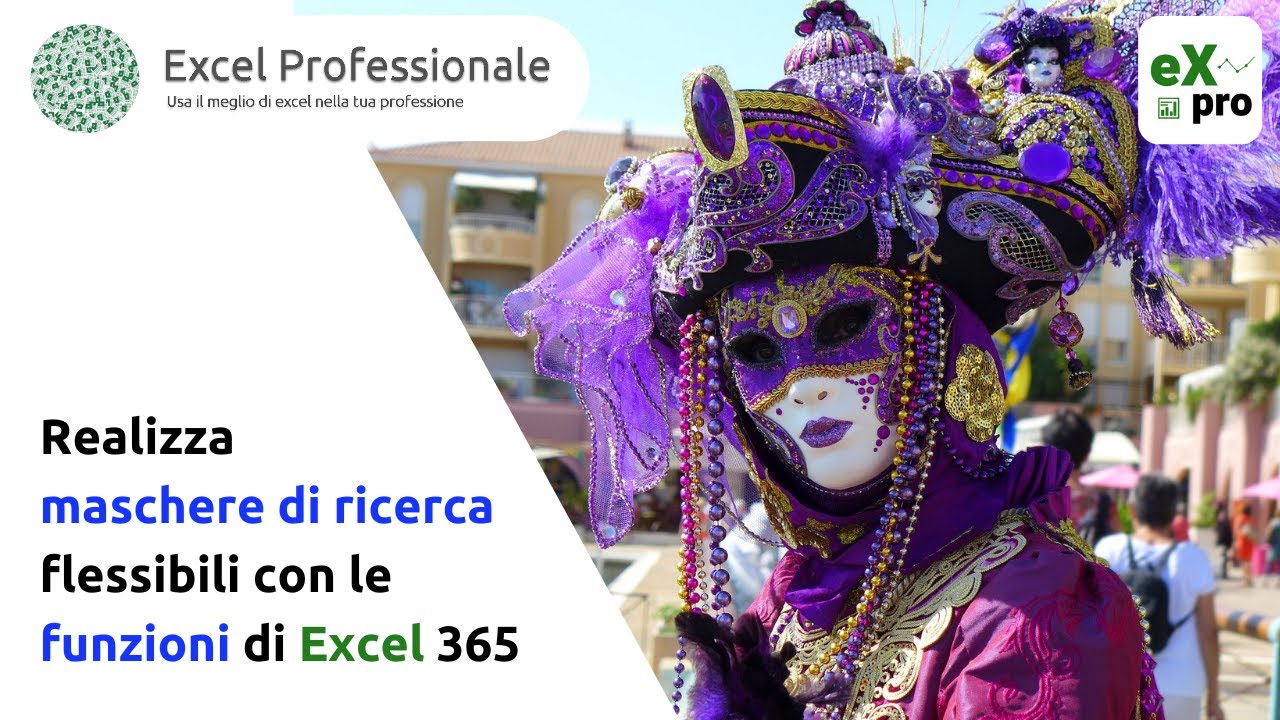Realizza maschere di ricerca flessibili con le funzioni di Excel 365