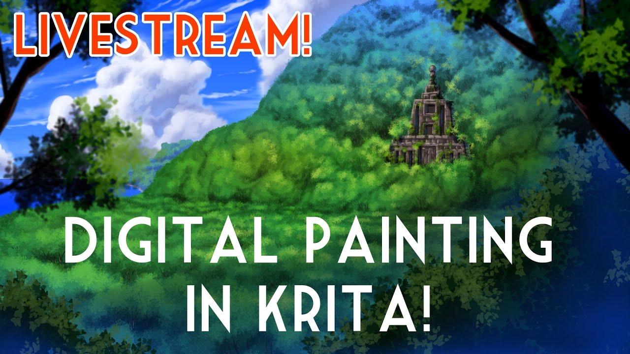 LIVESTREAM Digital Painting YouTube