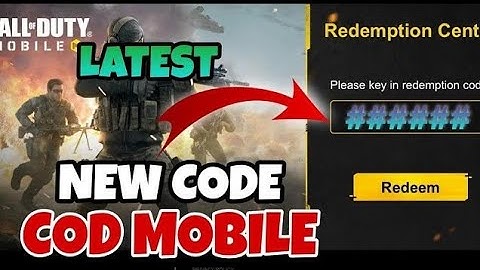 Cod Mobile 100% Working latest Redeem code 2023 March | call of duty mobile redeem code 2023