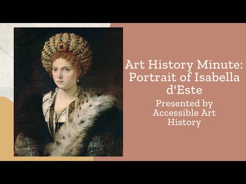 Art History Minute: Portrait of Isabella d&rsquo;Este