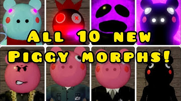 How To Get ALL 10 NEW PIGGY MORPHS In “Find The Piggy Morphs” | Roblox #roblox #piggy