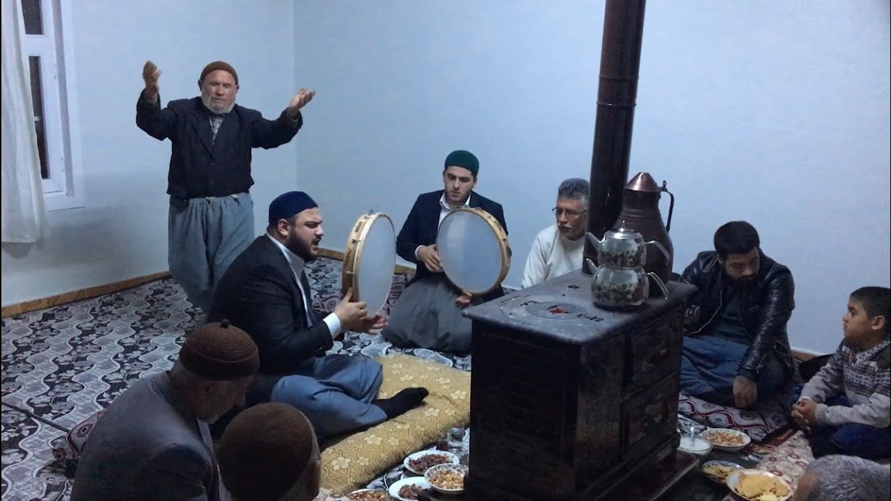 Kosan Ocağı Gaziantep İhvanları / En güzel ilahiler defli Kosan dergahı (2017) #ilahi#zikir#kadirler