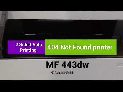 Máy In Canon MF443dw - In 2 Mặt Tự Động | 404 Not Found printer #shorts