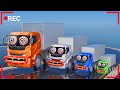 There's Horror Secret Place Compilations Big &amp; Small Truck Trailer Eater 😱 SAKURA SCHOOL SIMULATOR