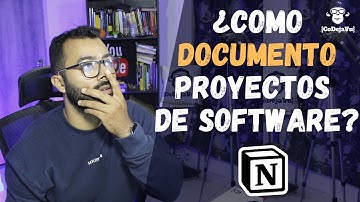 🕗¿Como documento proyectos 👉SOFTWARE👈 usando NOTION❓