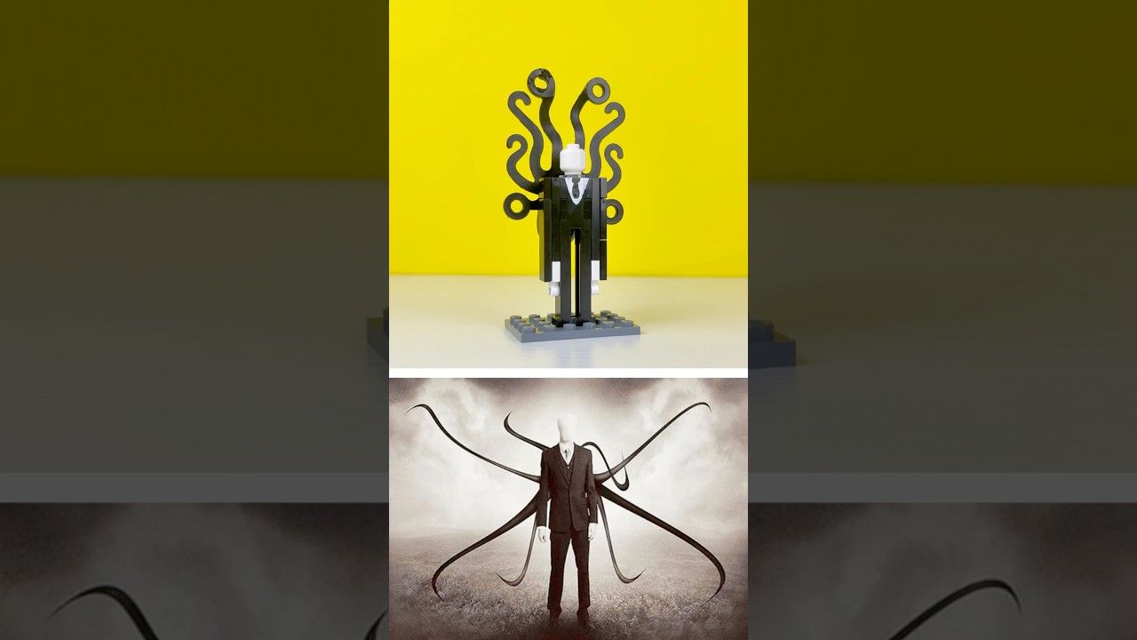 Building Slenderman in LEGO…