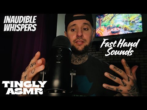 Inaudible & Regular Whispering With Fast Hand Sounds