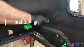 Small tear- 4Plastic repair process