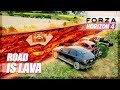 Forza Horizon 4 - The Road is Lava Challenge!