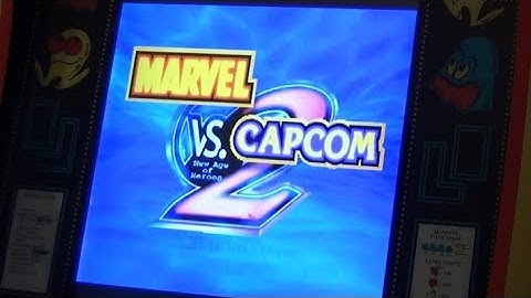 Arcade1up - Marvel vs Capcom 2 - dreamcast - modded with a PlayStation classic & retroarch