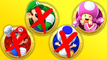 If I Die as Every Character, the video ends... (Super Mario Maker 2)