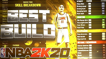 NBA 2K20 BEST ISO DRIBBLE G0D BUILD! GLITCHIEST SPEEDBOOSTIN SHARP BUILD EVER! EXTREMELY OVERPOWERED