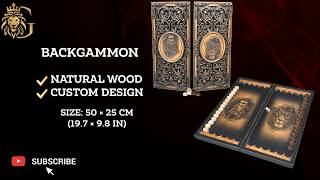 This Backgammon Set is Absolutely Insane