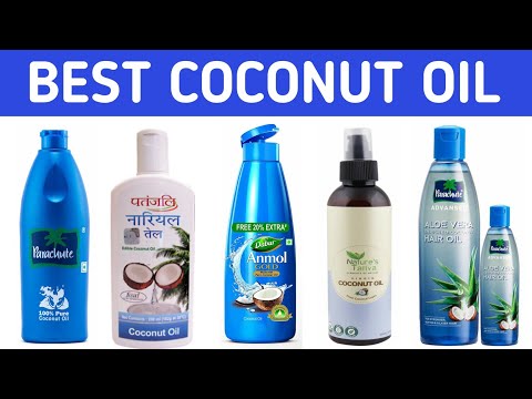 Best Coconut Oil For Skin and Hair With Price Available in India - YouTube